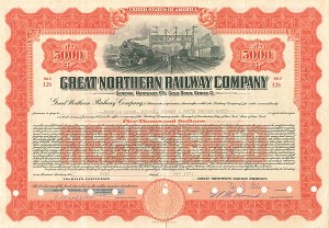 Great Northern Railway Co. - Bond